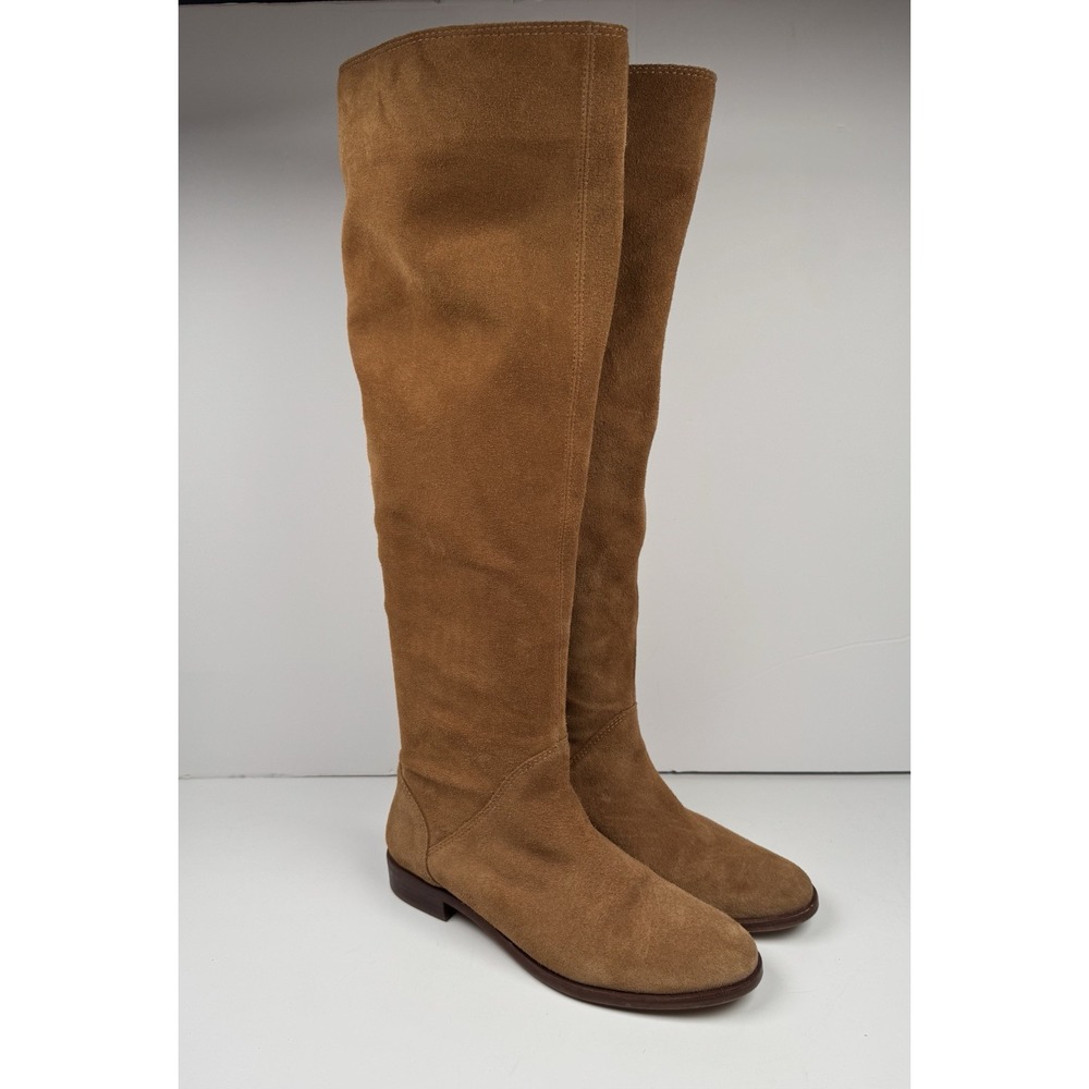 Gianni Bini Tan Over the Knee Boots